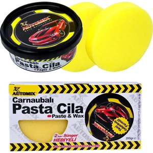 Oto Pasta Cila Carnubalı 200 Gr Sünger Hediyeli