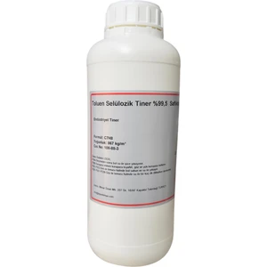 Lepus Kimya Selülozik Tiner Toluen 1 Litre