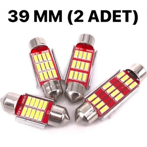 Sofit LED Canbus C5W Tavan Plaka Ampül 39MM 2 Adet