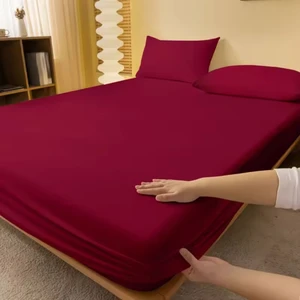 Ranforce Pamuklu  Yastık Kılıflı Lastikli Çarşaf Takımı