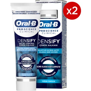 Oral-B densify Pro Science Çürük Kalkanı Diş Macunu 65 ml x 2