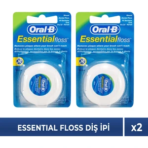 Oral-B diş Ipi Essential Floss 50M X2 Adet