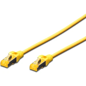 CAT 6A SFTP/PIMF (Pairs In Metal Foil) Patch Kablosu, LSZH, 10 metre, AWG 26, Sarı Renk