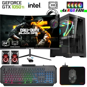 XSR1024 I5 7400 32GB Ram 512GB SSD 4gb GTX1050 Ti Ekran Kartı 24" Curved Oyunucu Tavsiye Sistem