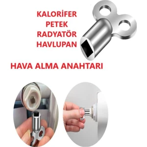 Speed Out Anahtar Petek Radyatör Hava Alma Anahtarı Havlupan Purjör Kalorifer Tamir Aparatı