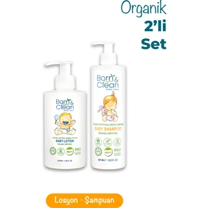 Born & Clean 2'li Set (Şampuan + Losyon)