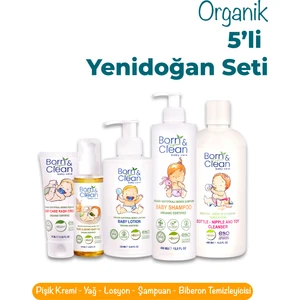 Born & Clean Sertifikalı 5'li Set