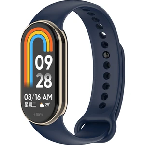 Tekno Grup Xiaomi Mi Band 9 Serisi Klasik Kordon Silikon Strap Kayış-Midnight Blue