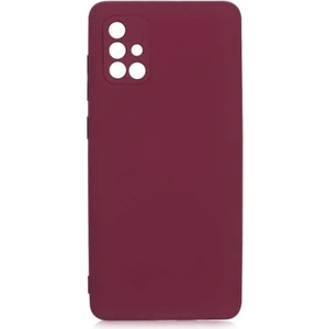 Tekno Grup Galaxy A71 Kılıf Mara Lansman Kapak-Koyu Mor