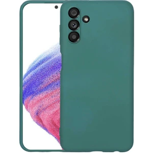 Tekno Grup Galaxy A04S Kılıf Mara Lansman Kapak-Koyu Yeşil