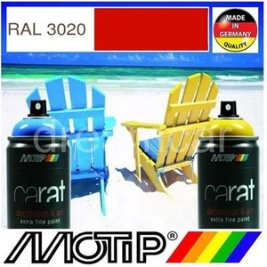 Carat Ral 3020 Sprey Boya 400ml - Parlak Trafik Kırmızı