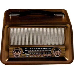 Rt-810 Fm-Usb-Tf-Aux Şarjlı Nostaljik Radyo