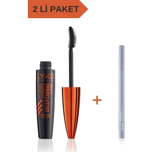 Exceptional Fan Effect & Curl Maskara - Yelpaze Etkili ve Kıvrım Veren Maskara 173 So Brown Ink Pen Eyeliner