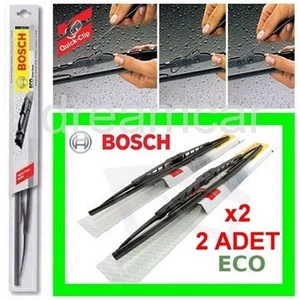 Eco 450mmx2 Ad Universal Quick-Clip Telli Grafitili Silecek