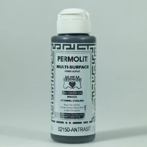 Multi-Surface Antrasit Hybrid Akrilik Hobi Boyası 120 Ml.