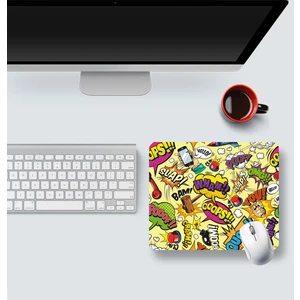 Funny Figures 22X18CM MP522218 Ilyuka Mini Boy Gaming Mousepad Dikişsiz Kenar Kaymaz Kauçuk Taban 22X18CM
