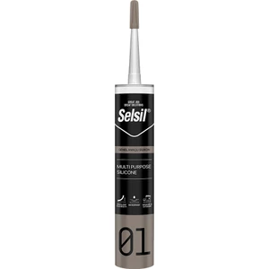 Selsil Genel Amaçlı Silikon Şeffaf 280 gr