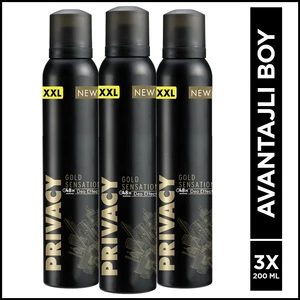 Gold Men Erkek Deodorant 3X200 ml