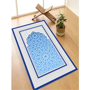 Makinede Yıkanabilir Leke Tutmaz  namazlık Seccade Kaymaz Taban Saçaksız SEC113