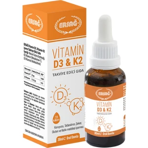 Vitamin D3-K2 Gıda Takviyesi