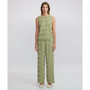 Kontrast efektli pantolon IW6240003147176