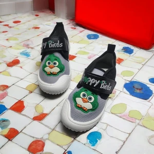 Tam Ortopedik Happy Birds Cırtlı Ayarlanabilir Keten Panduf