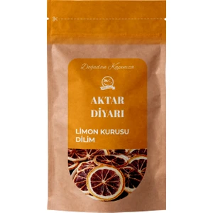 Aktar Diyarı Kurutulmuş Limon Dilimleri 100 gr