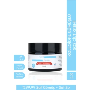 Sivaderm Gümüş Suyu Sos Cilt Kremi 50 Ml
