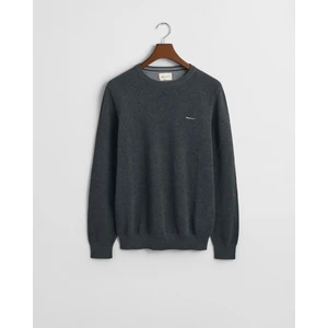 Erkek Gri Regular Fit Bisiklet Yaka Kazak 8040521.95