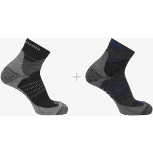 LC20829 X Ultra Access Quarter 2 Pack Çorap  - Siyah Gri