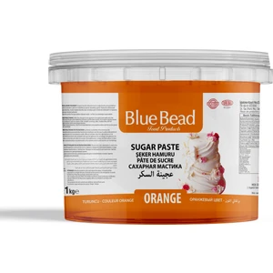 Blue Bead Şeker Hamuru Turuncu 1 kg