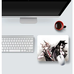 Ilyuka Anime Warrior 22X18CM MP442218 Ilyuka Mini Boy Gaming Mousepad Dikişsiz Kenar Kaymaz Kauçuk Taban 22X18CM
