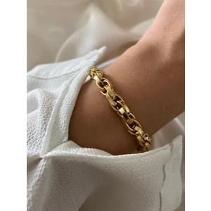 Iç Içe Geçmeli Zincir Halat Unisex Çelik Bileklik