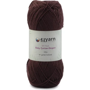 Acı Kahve 2103 Baby Cotton Elegant Örgü Ipi Amigurumi Ipi Punch Örgü Ipi Oeko-Tex Startdart 100gr