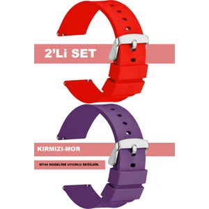 Tcl Movetime MT42-MT42X Uyumlu 2li Set Silikon Kordon A71GMS