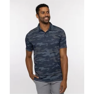 Travis Mathew Beachside Stealth Erkek Baskılı Polo Tshirt