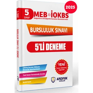 Ardışık Yayınları 5. Sınıf Bursluluk Deneme Sınavı 2025 Sınav Sistemine Uygundur