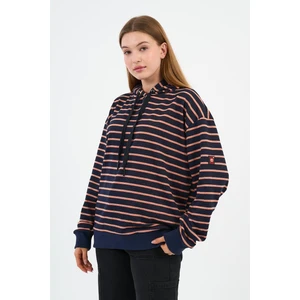 Alexander Gardi Çizgili Kapüşonlu Sweatshirt (UNX00242WN)