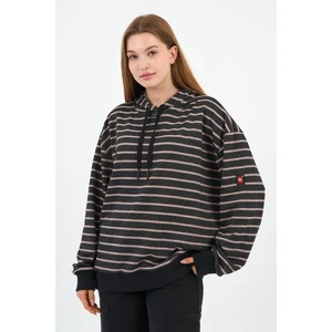 Alexander Gardi Çizgili Kapüşonlu Sweatshirt (UNX00242WN)