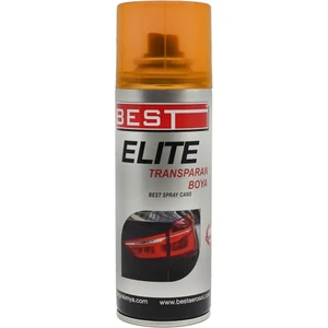 Elite Transparan Far Boyası 200 ml Turuncu