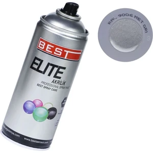 Elite Gümüş 9802 Akrilik Hızlı Kuruyan Profesyonel Sprey Boya 400 ml