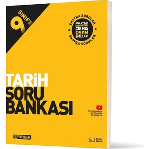 Hız Yayınları 9. Sınıf Tarih Soru Bankası Yeni Maarif Modeli