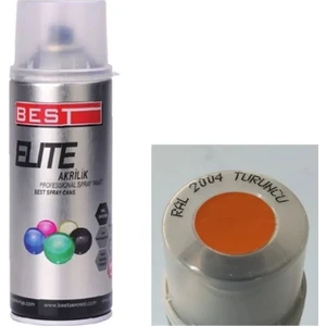 Elite 2004 Turuncu Akrilik Sprey Boya 400 ml