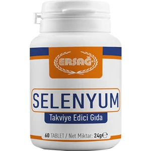 Selenyum Takviye Edici Gıda 60 Tablet