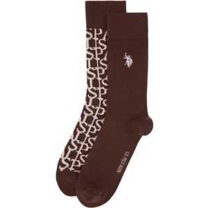U.S. Polo Assn. Erkek Kahverengi Çorap (Soket) 50299034-VR029