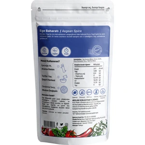 Kuru Yeşil - Baharat - Ege Baharatı - Kahvaltılık Baharat - Çeşni - Sebze Çeşnisi - 100 Gr