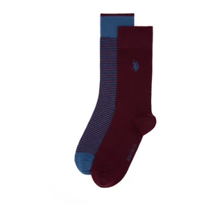 U.S. Polo Assn. Erkek Bordo Çorap (Soket) 50299035-VR014