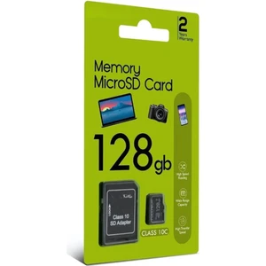 128 GB Micro Sd 130 Mb/sn Siyah Hafıza Kartı Telefon Kamera Tablet