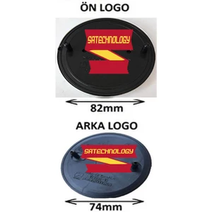 Bmw Kaputve Bagaj Logo Takım Ön Arka 2 Li Set(Fullsiyah)