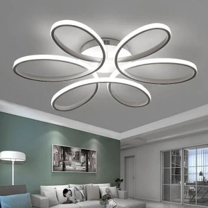 Minel Dekor LED Lıghtıng Minel Dekor Papatya Model LED 50CM, Tavan Lambası, Modern Aydınlatma, Dekoratif Şık Avize